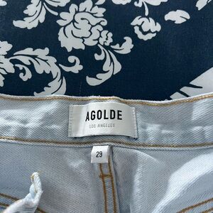 Agolde Jamie Jeans in Light Blue